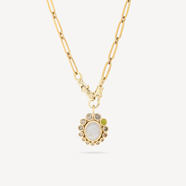 Jasmine Tourmaline Diamond Necklace