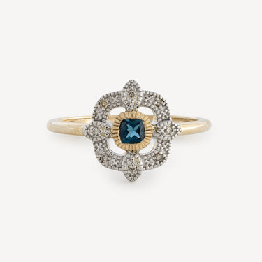 Ring Bettina London Blue Topaz