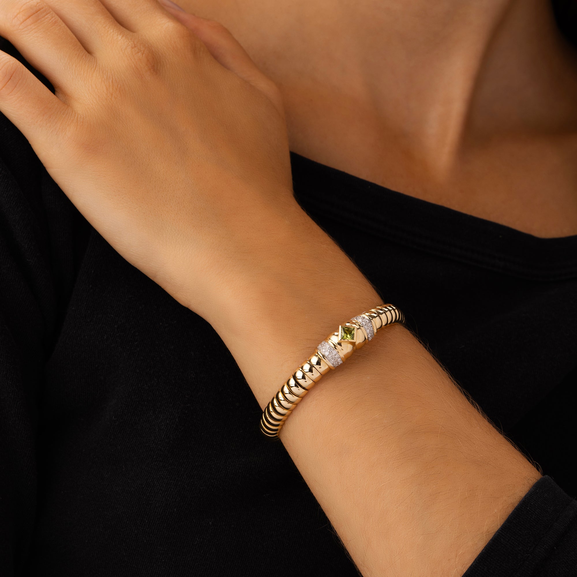 Morphose 02 Yellow Gold Bracelet