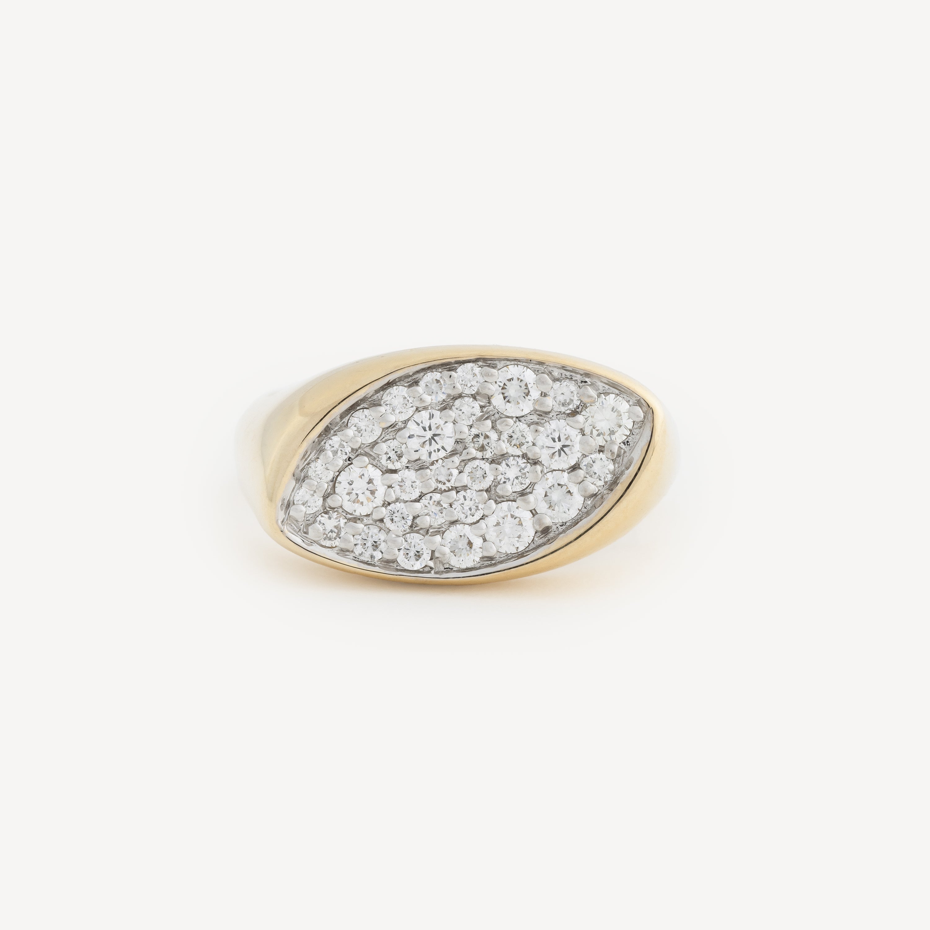 Navette Diamonds Ring