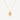 Viviane necklace Yellow gold White diamond