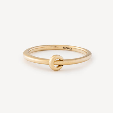 Loop Gold Diamond Ring