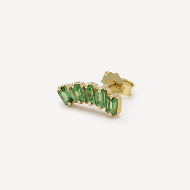 Green Skies Earring Rose Gold