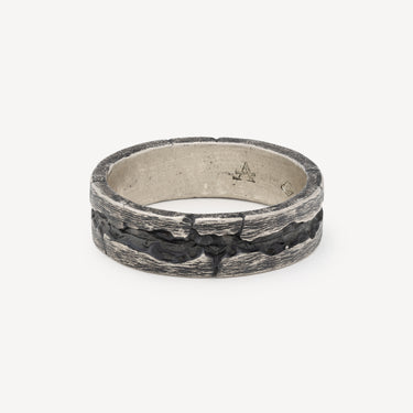 Fracture Ring Silver