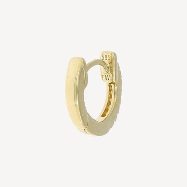 Hoop Daylight 6mm Yellow Gold