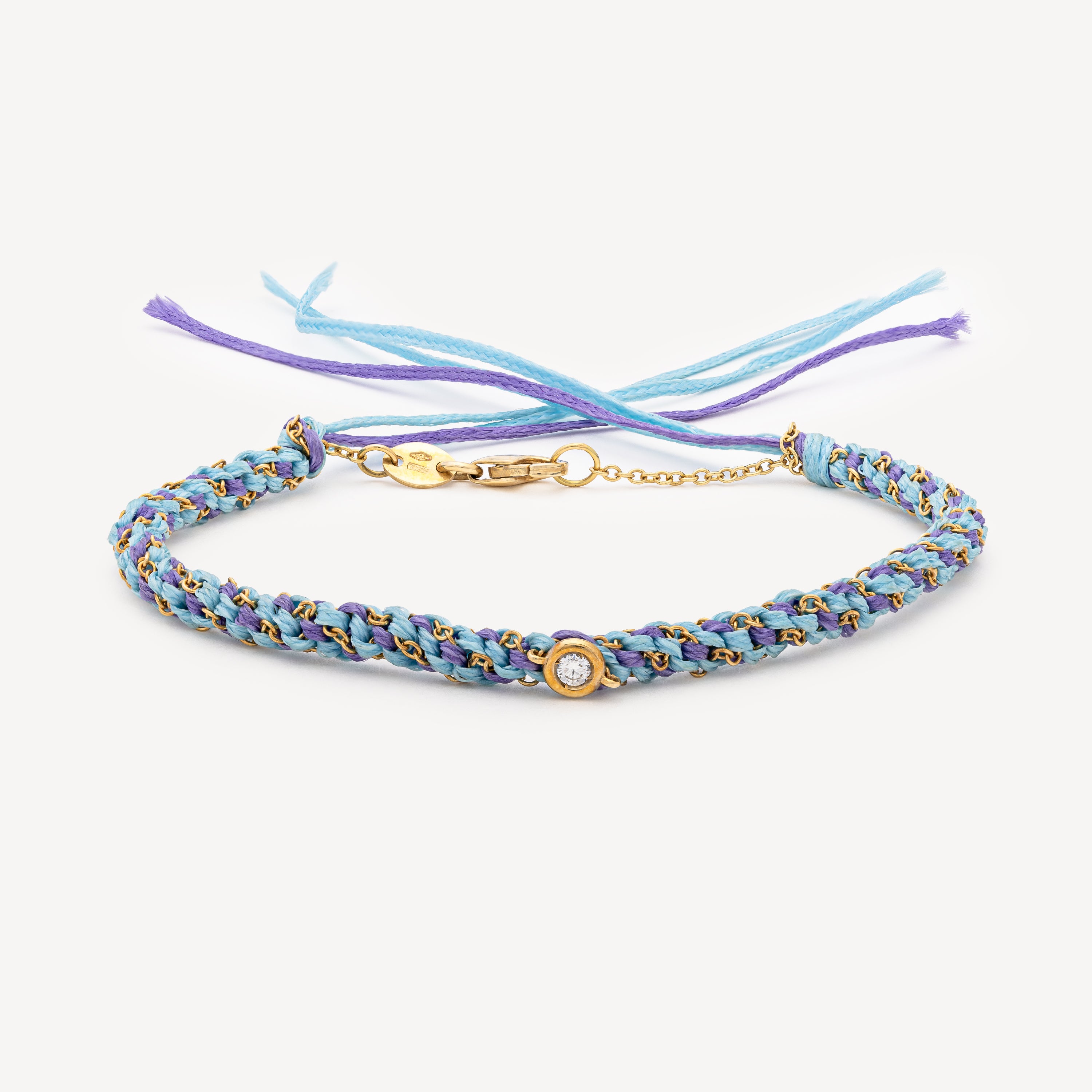 Bracelet Na Gioia Diamonds Violet Blue