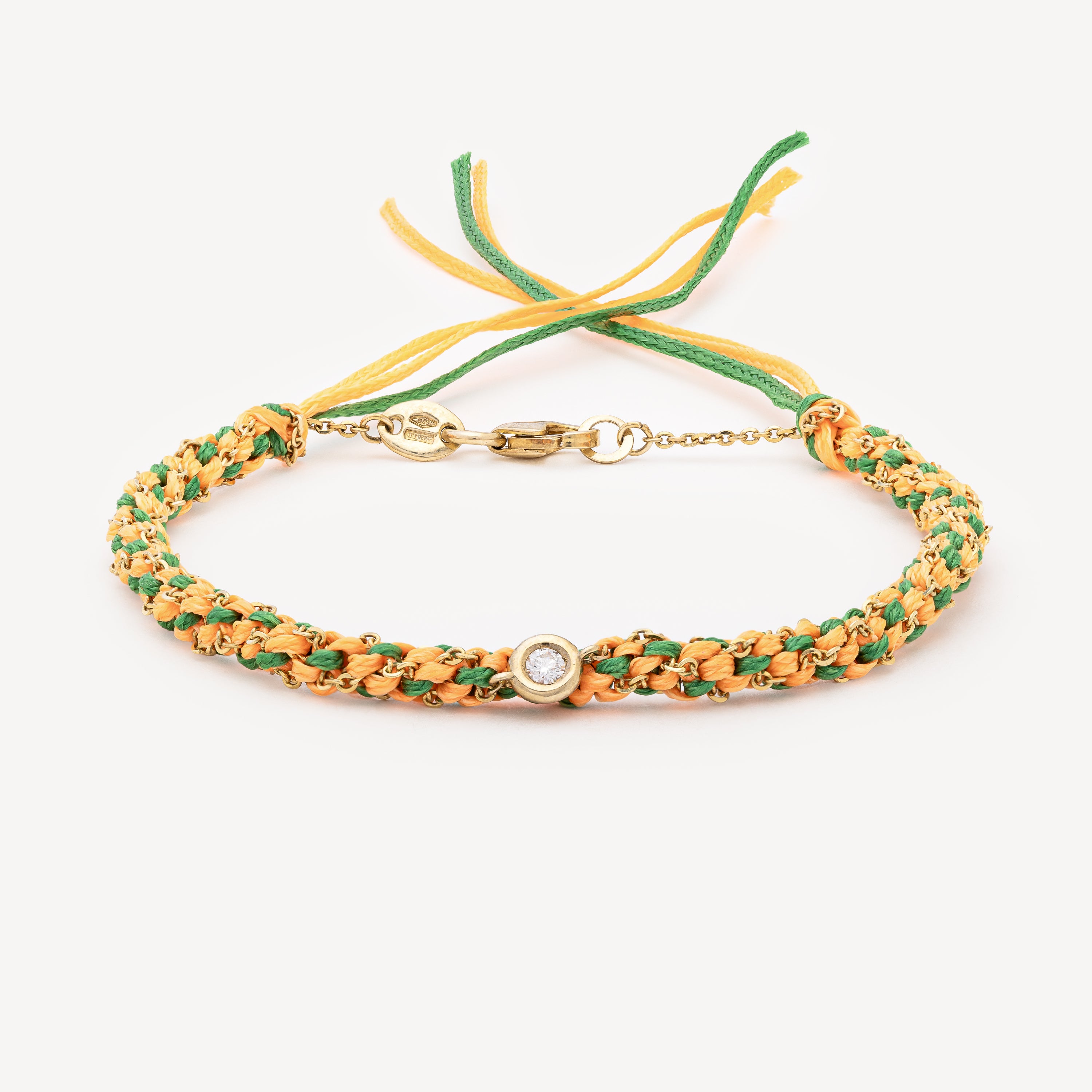 Bracelet Na Gioia Diamonds Yellow Green