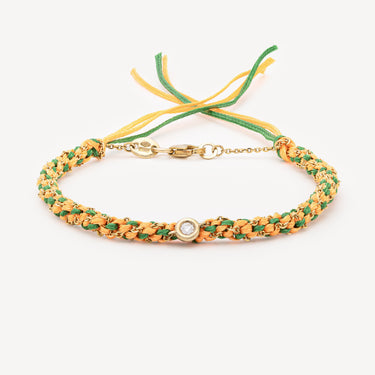 Bracelet Na Gioia Diamonds Yellow Green