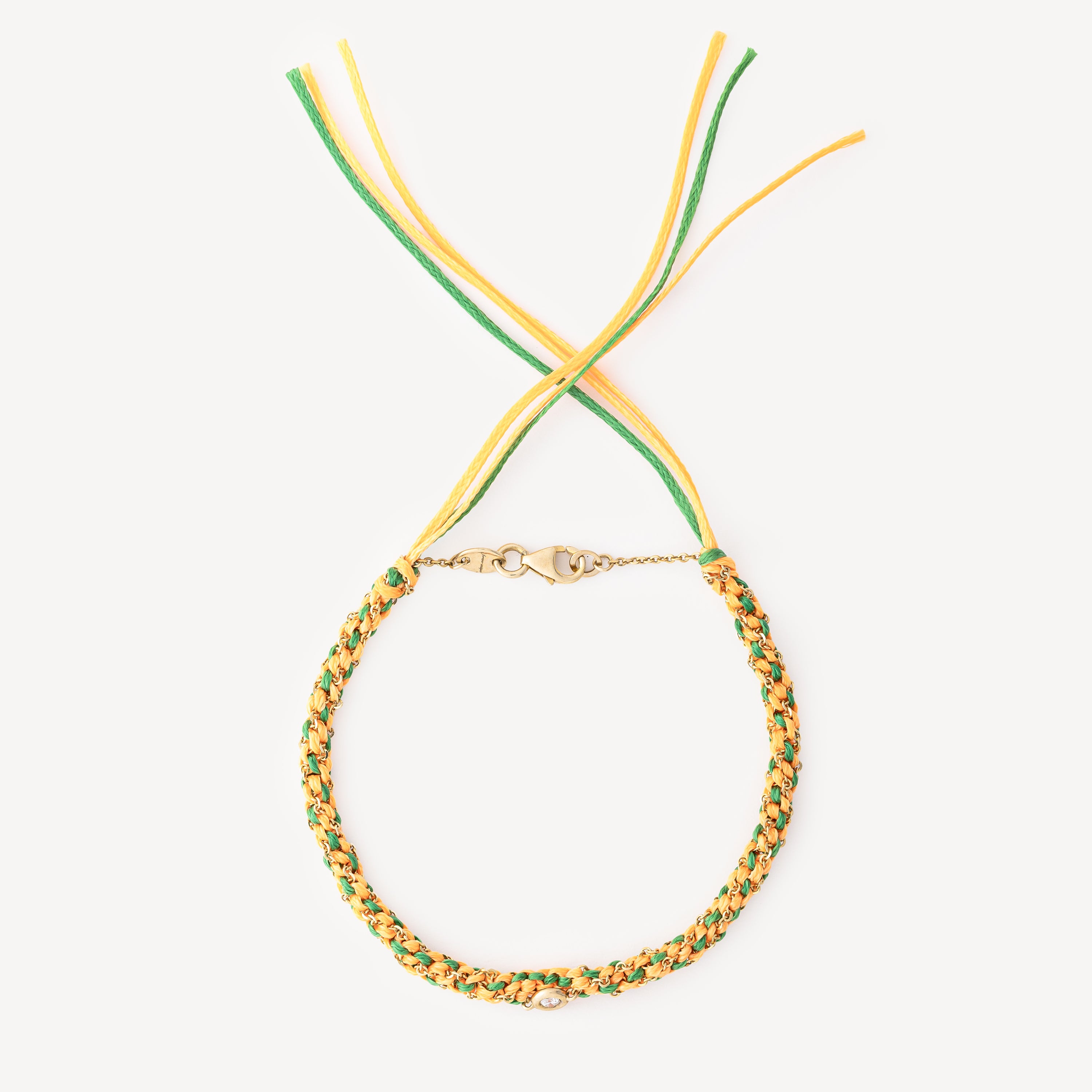 Bracelet Na Gioia Diamonds Yellow Green