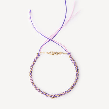 Bracelet Na Gioia Diamonds Violet Pink