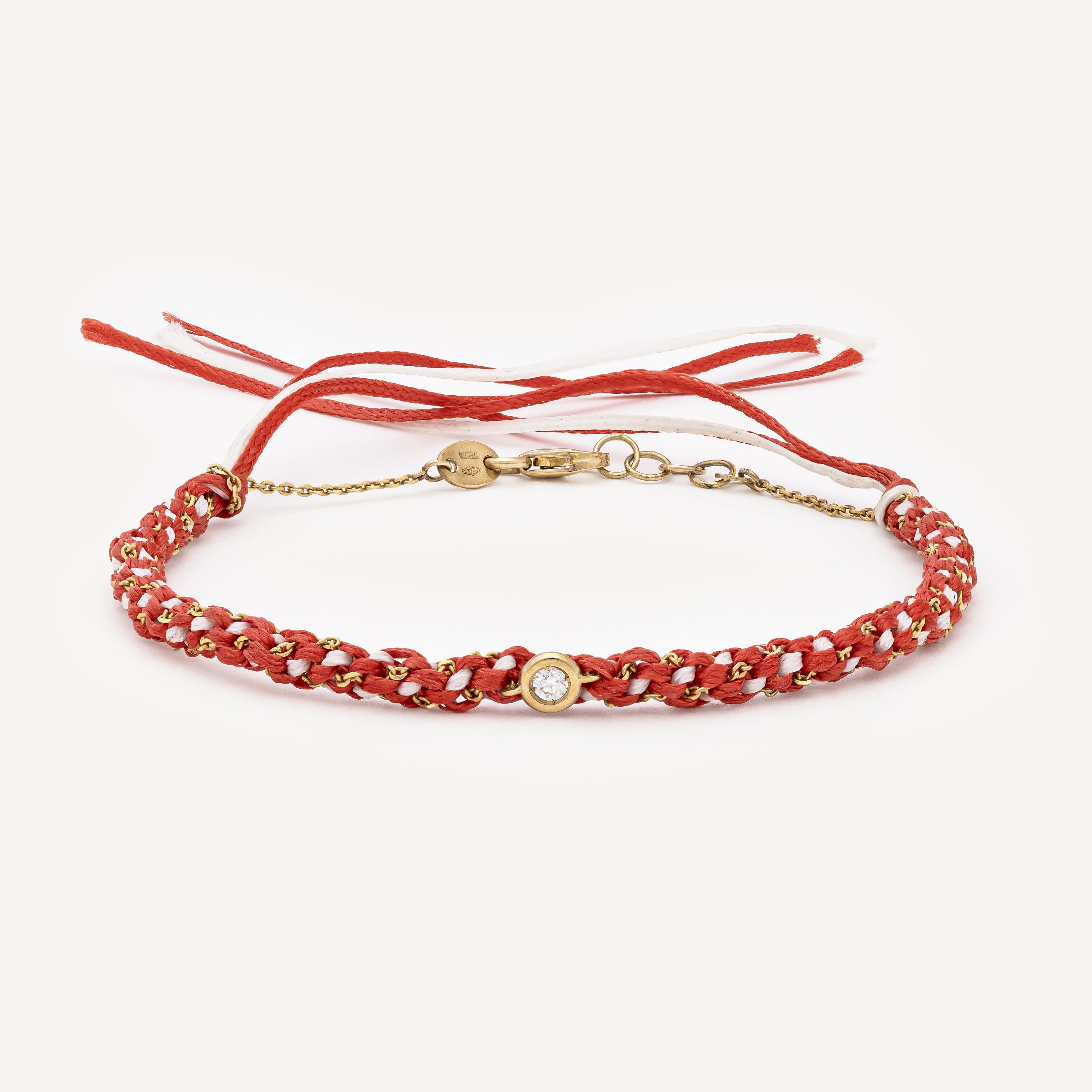 Bracelet Na Gioia Diamonds Red White