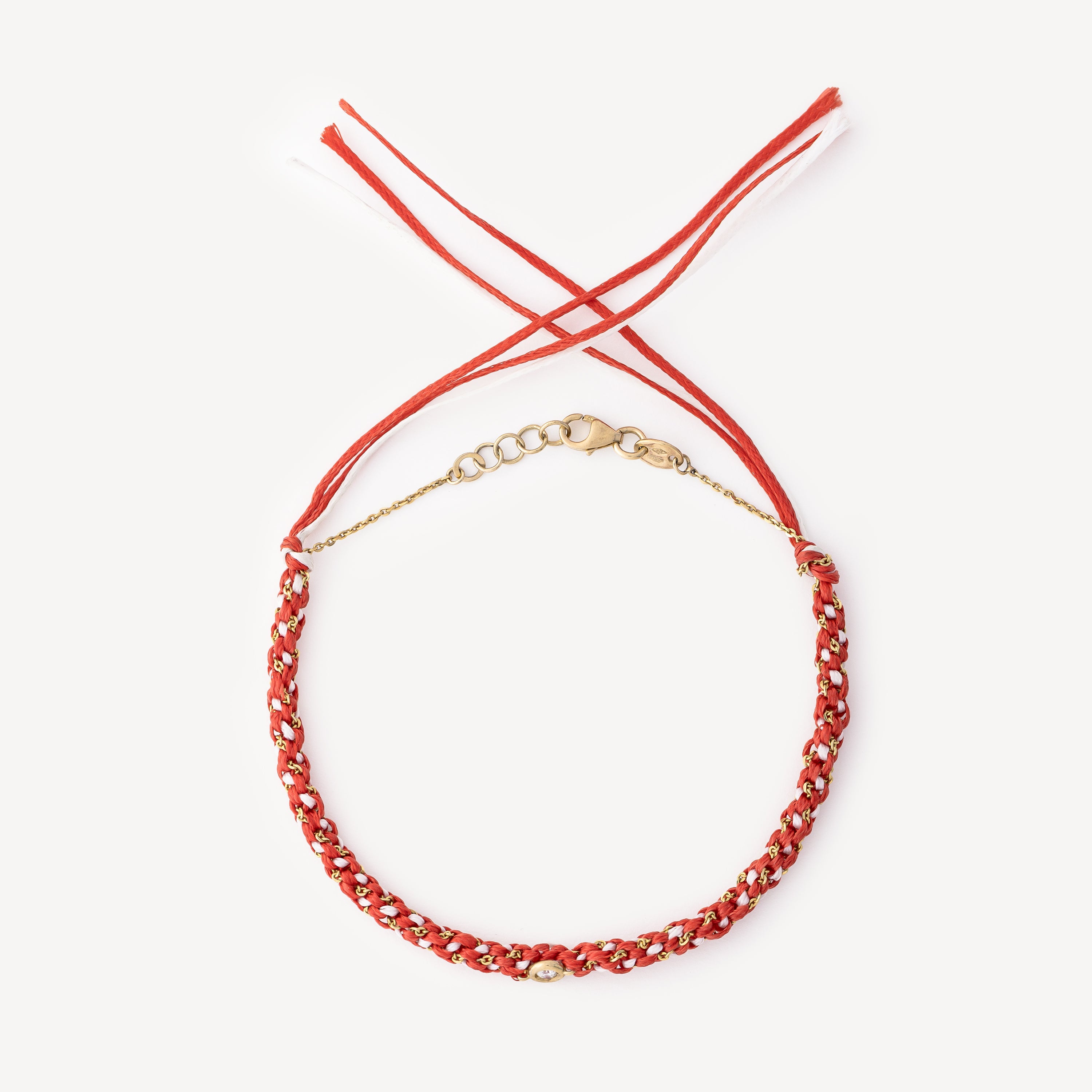 Bracelet Na Gioia Diamonds Red White