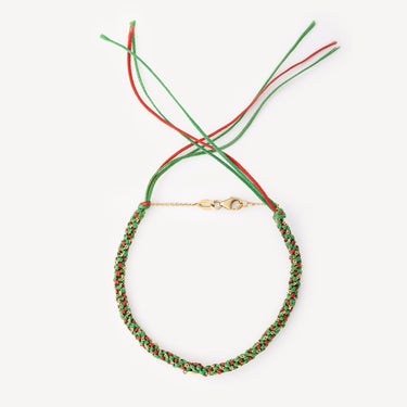 Bracelet Na Gioia Diamonds Green Red