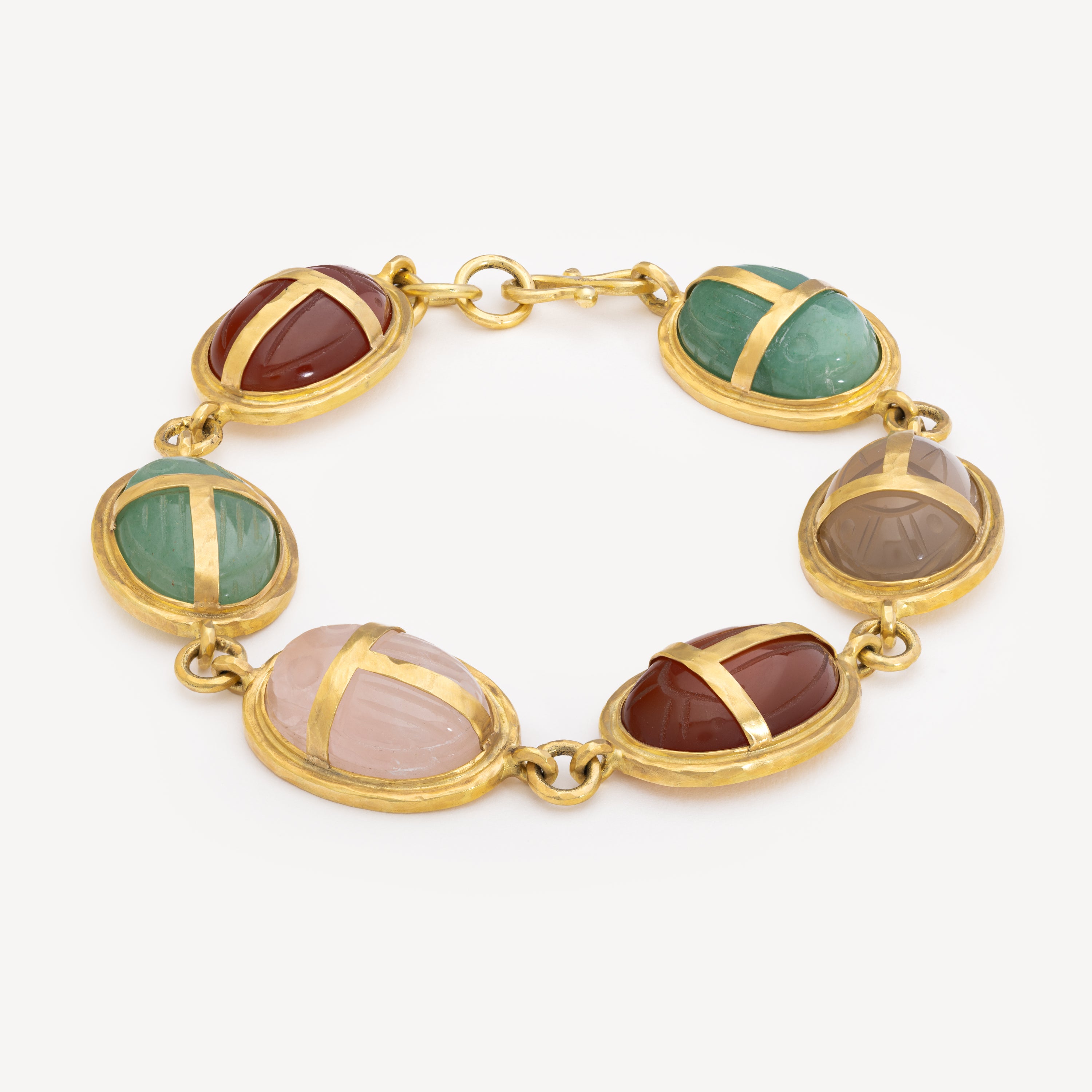 Multicolor Quartz Aventurine Bracelet