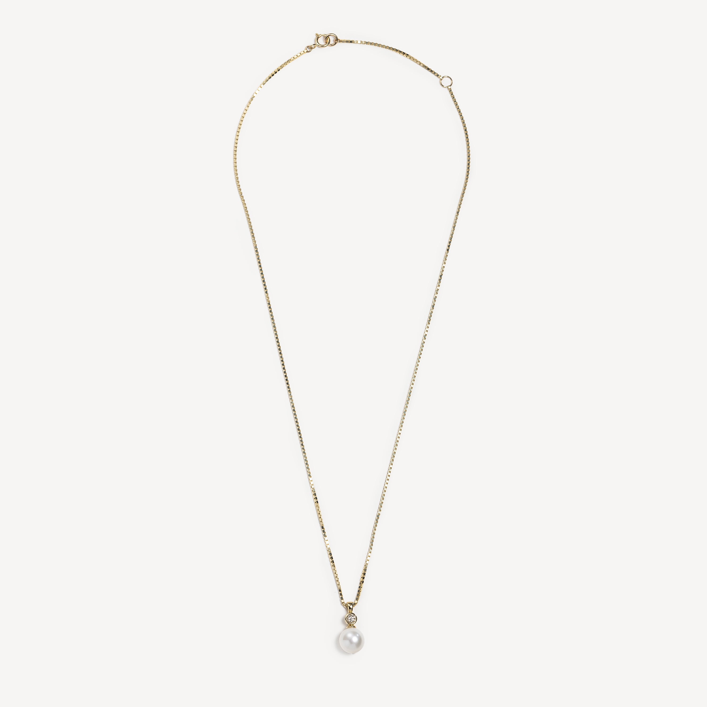 Necklace Martha N°1 Perle Diamant