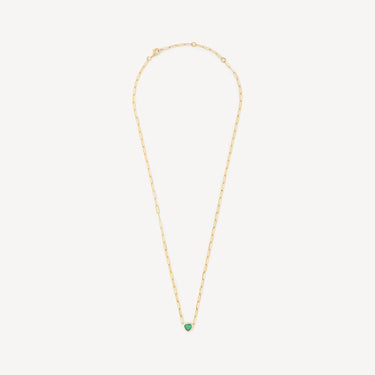 Emerald Heart necklace