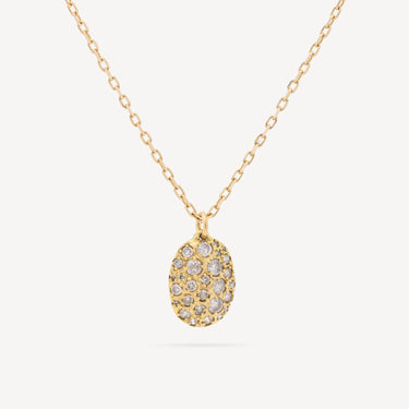 Pastille Oval Diamonds Necklace