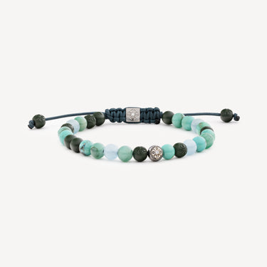 Green Gradient Beads Bracelet