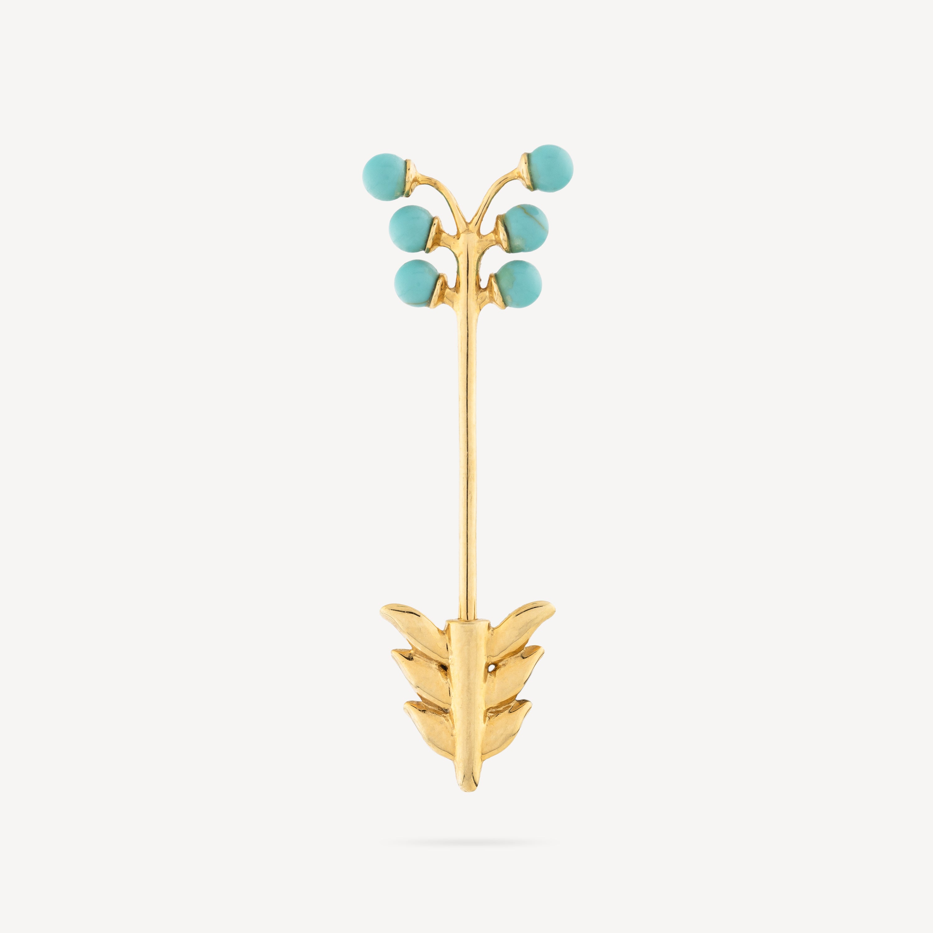 Turquoise Arrow Earring