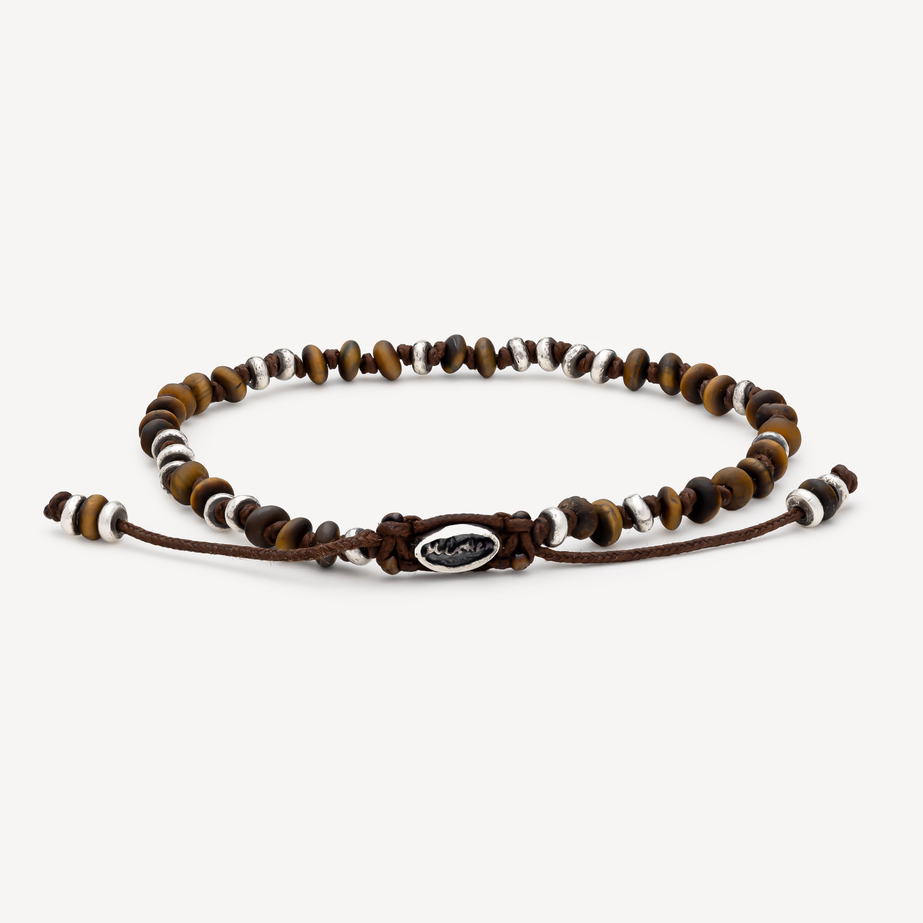 Templar Jointed Brown Bracelet