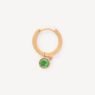 Hoop Gold Tsavorite