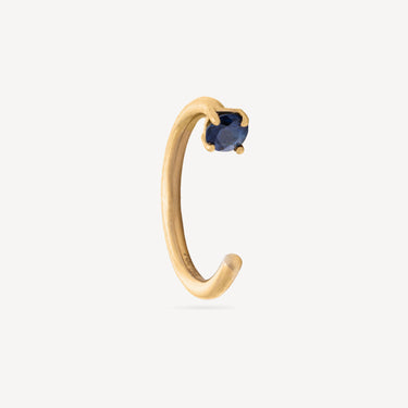 Ear Cuff Sapphire Gold