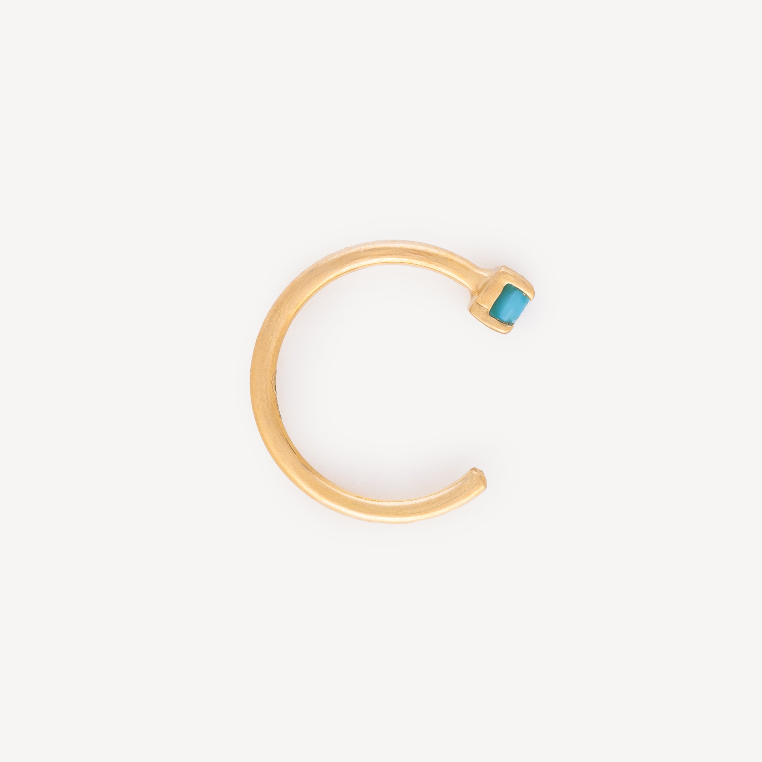 Ear Cuff Turquoise Gold