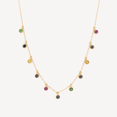 Multi-stone necklace