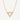 Gold Diamond Triangle Necklace