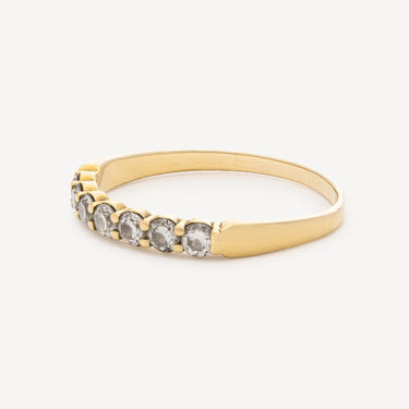 Gold and Diamond Wedding Ring