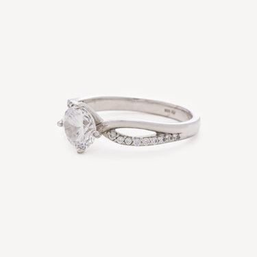 Solitaire Cross Ring