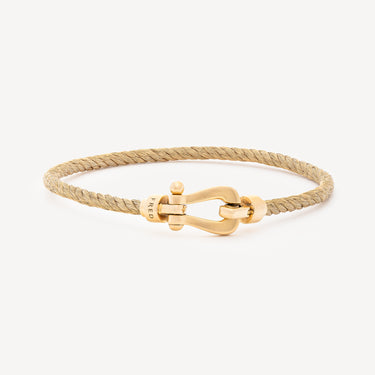 Force 10 Yellow Gold Bracelet