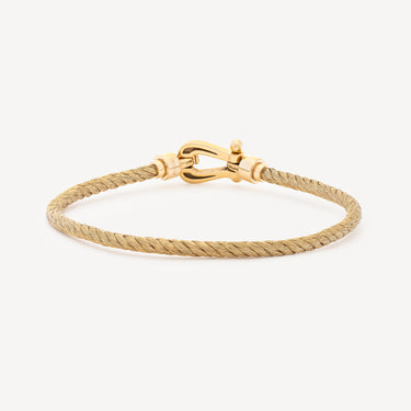 Force 10 Yellow Gold Bracelet