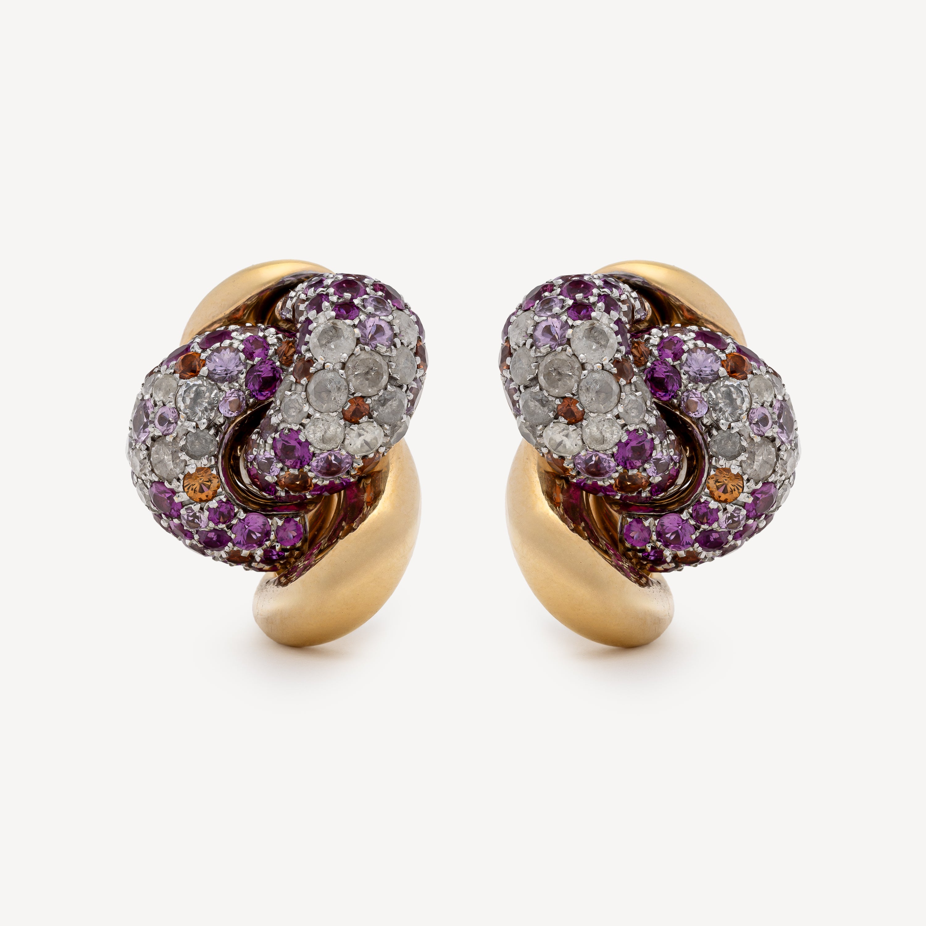 Catene Pink Sapphires Earrings