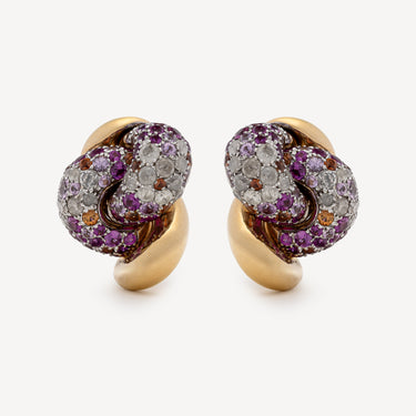 Catene Pink Sapphires Earrings