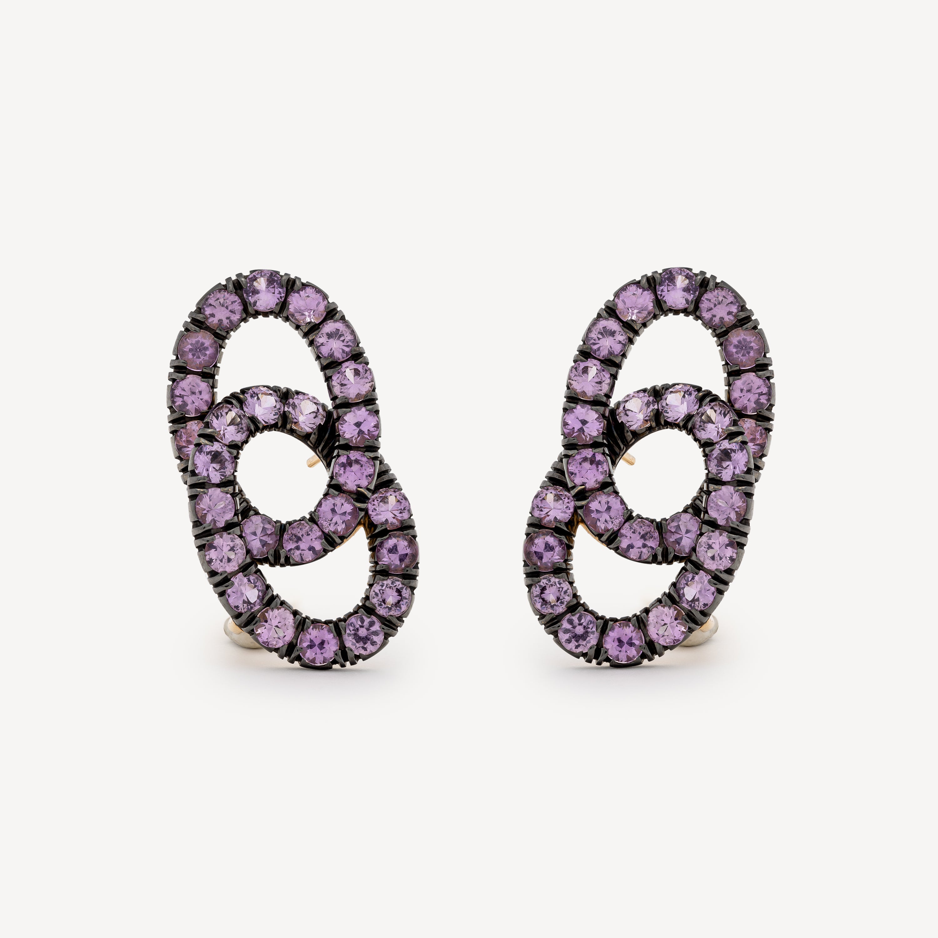 Catene Pink Sapphires Earrings