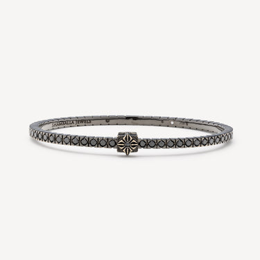 Bracelet Mini Alliance Bangle Black Gold Diamonds