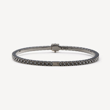 Bracelet Mini Alliance Bangle Black Gold Diamonds