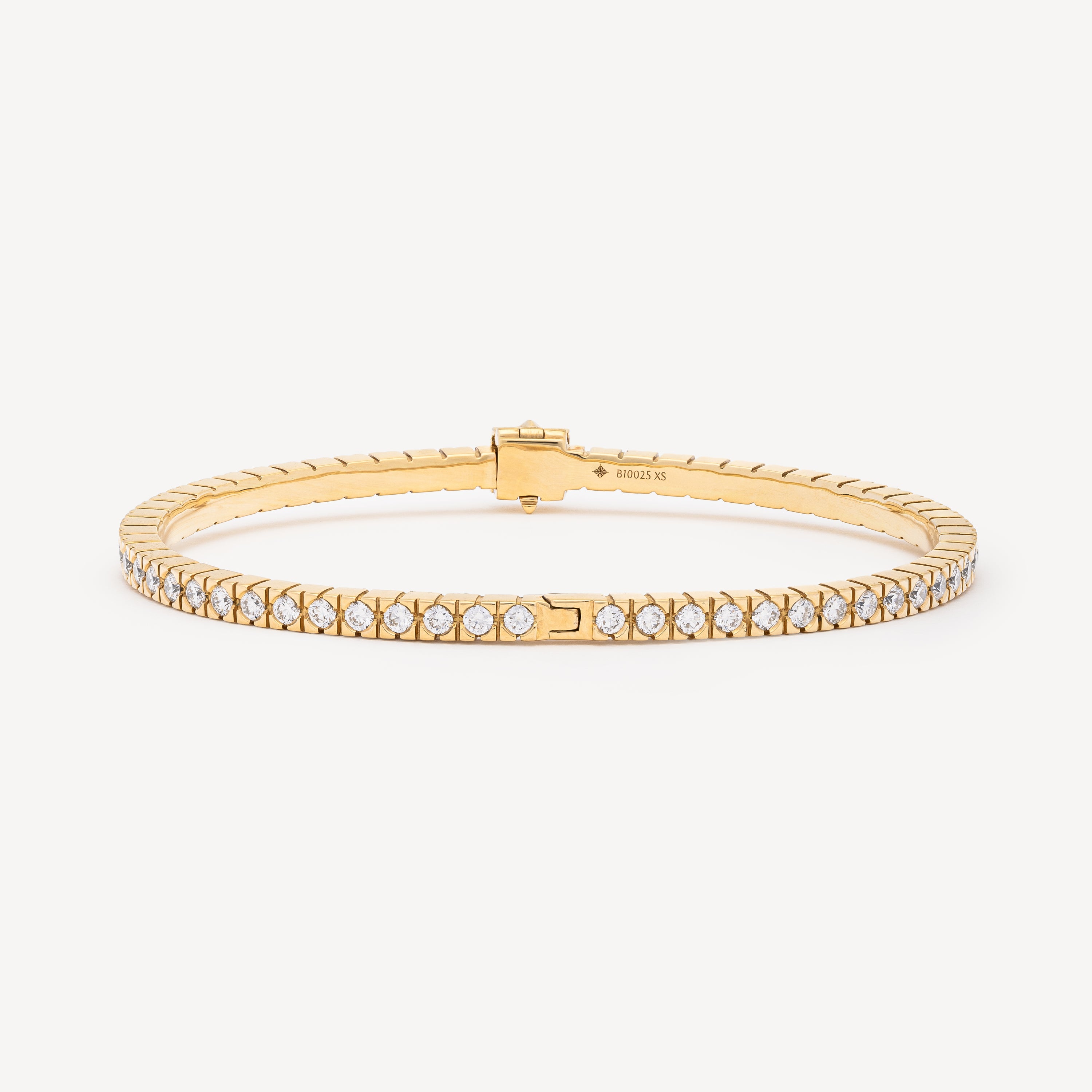 Bracelet Mini Alliance Bangle Yellow Gold Diamonds