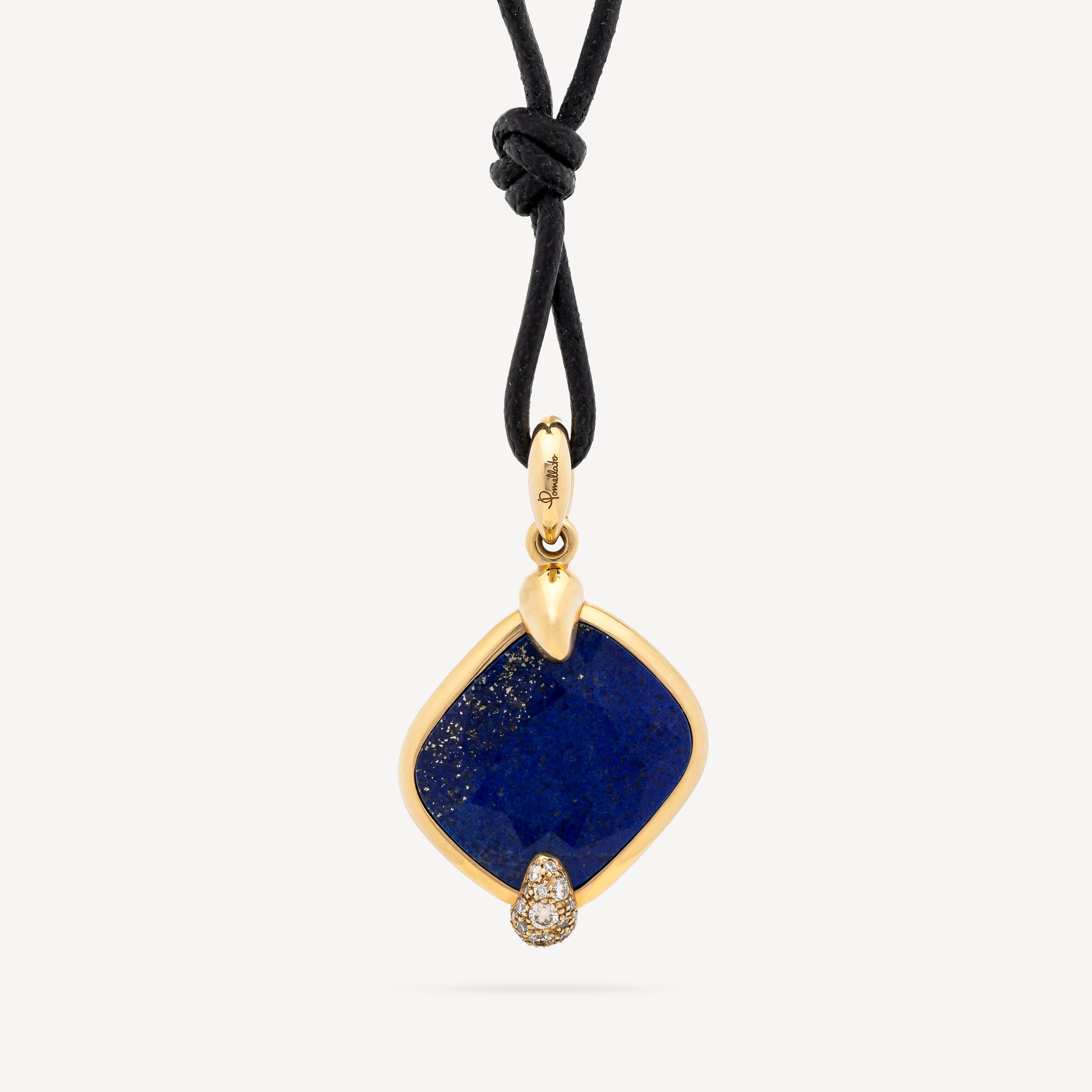 Pendant Ritratto Medium Lapis