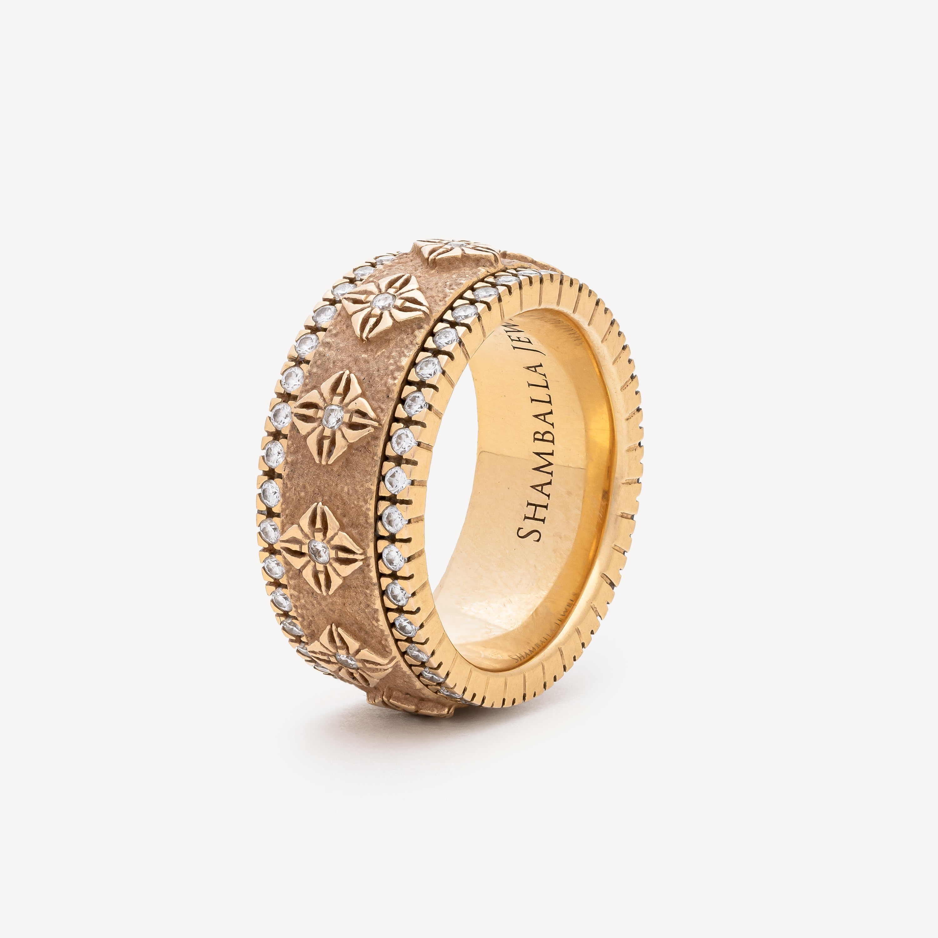 SOS Spin Ring Rose Gold