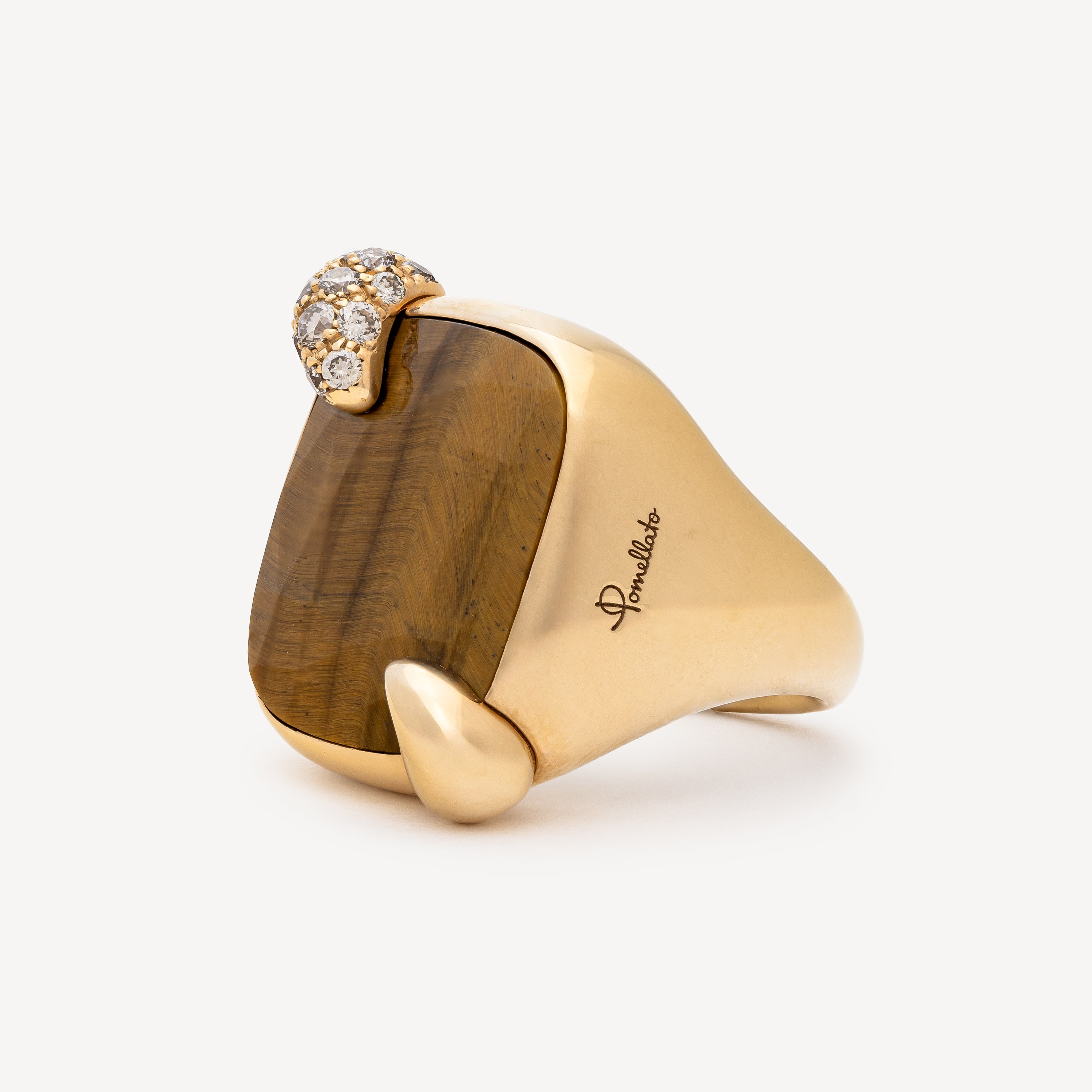 Ritratto Medium Tiger Eye Ring