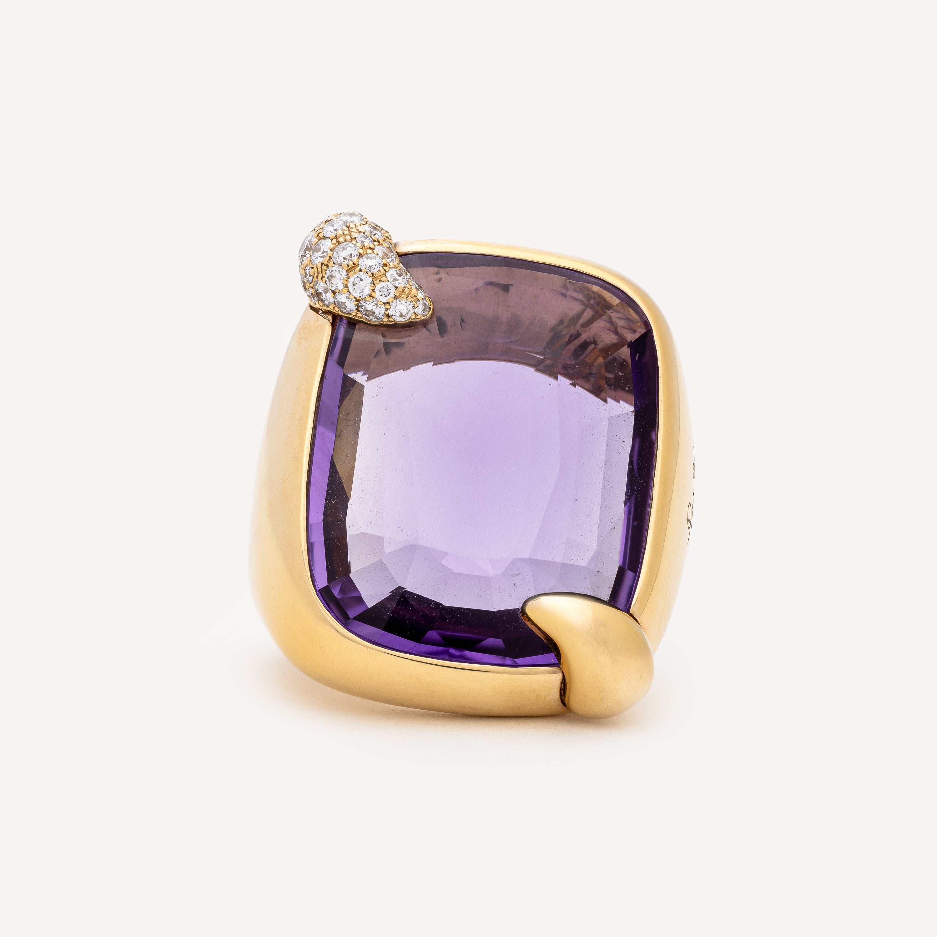 Ritratto Maxi Amethyst ring