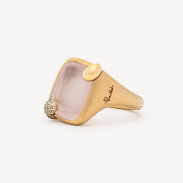 Ritratto Mini Rose Quartz Ring