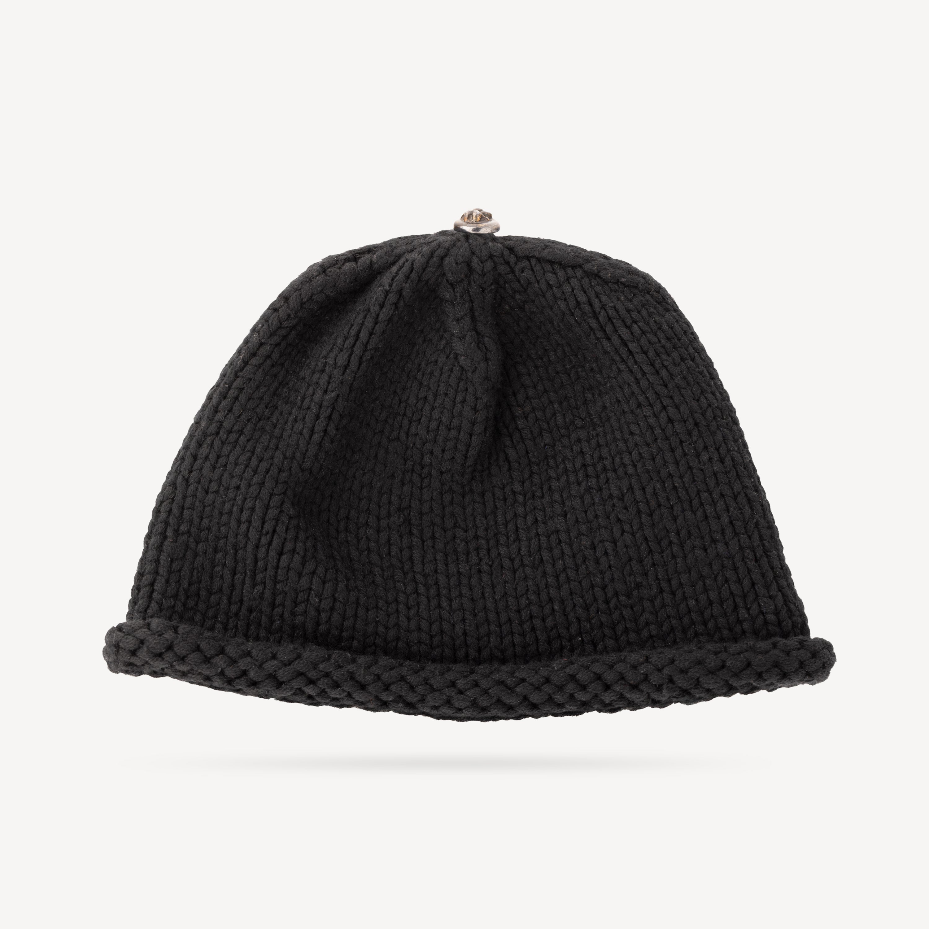 Black Beanie Tongue Plastron Rolling Stones