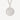 White Gold Diamond Medallion Pendant Necklace