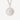 White Gold Diamond Medallion Pendant Necklace