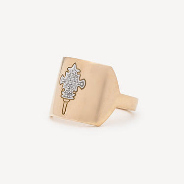 Tangier ring Rose Gold Diamonds