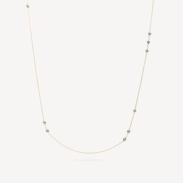 Turquoise Necklace Sautoir