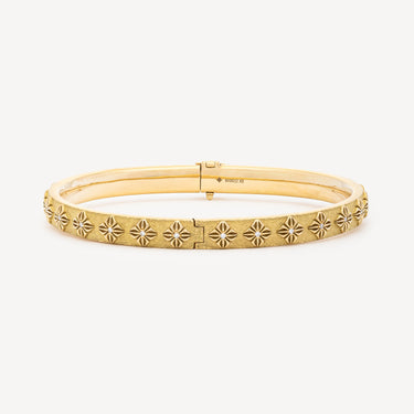 Bracelet SOS Bangle Yellow Gold Diamonds